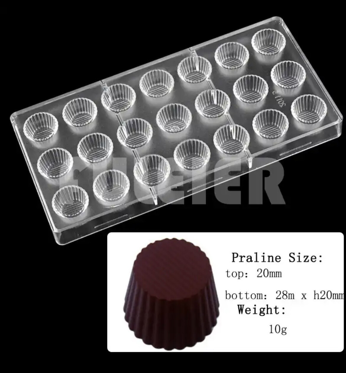 Polycarbonate Chocolate Mold