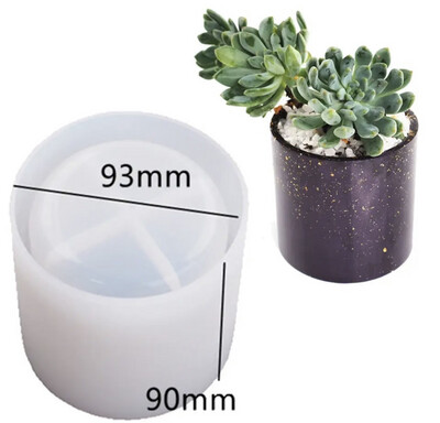 Round Pot Silicone Mold