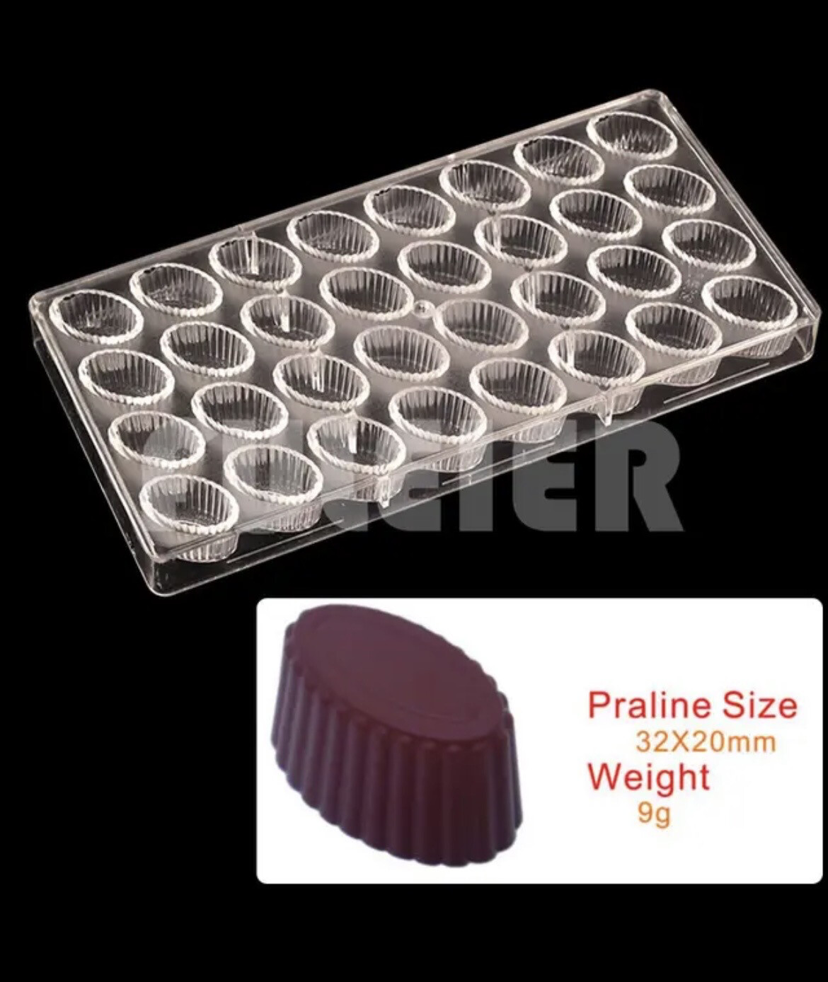 Polycarbonate Chocolate Mold