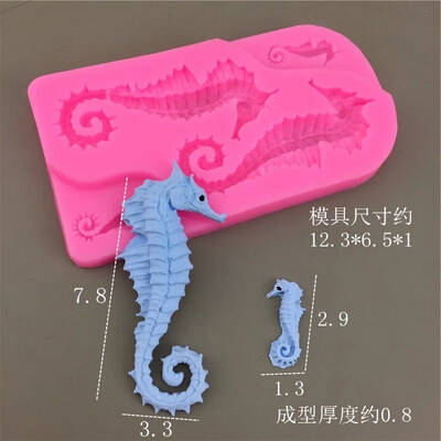 Seahorse Silicone Mold