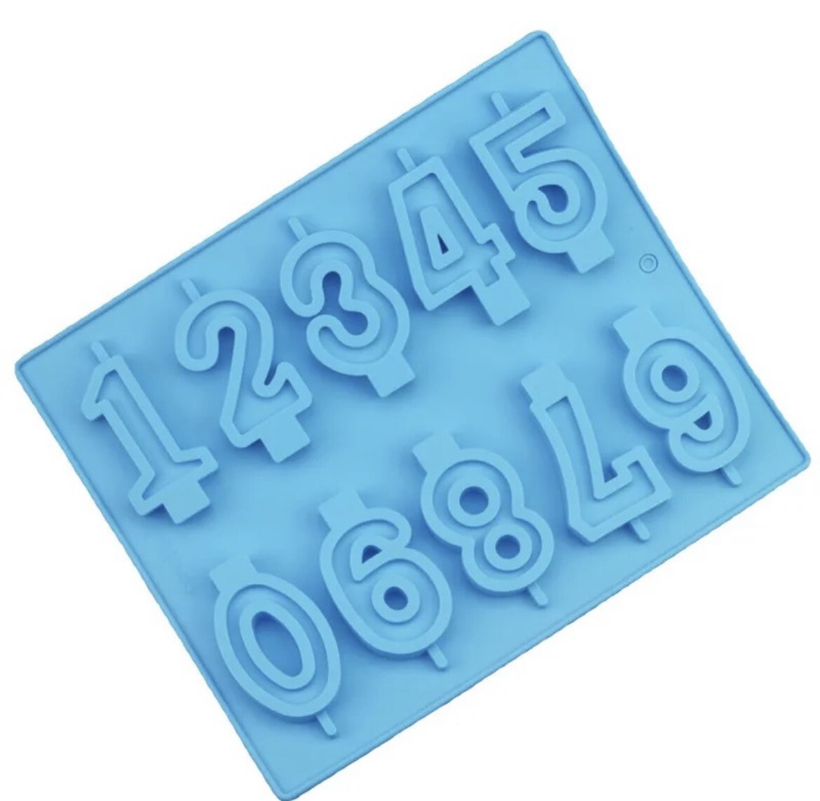 Numbers Silicone Mold