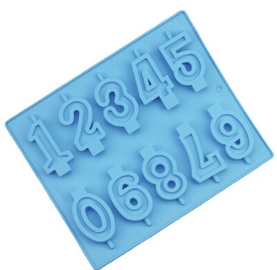 Numbers Silicone Mold