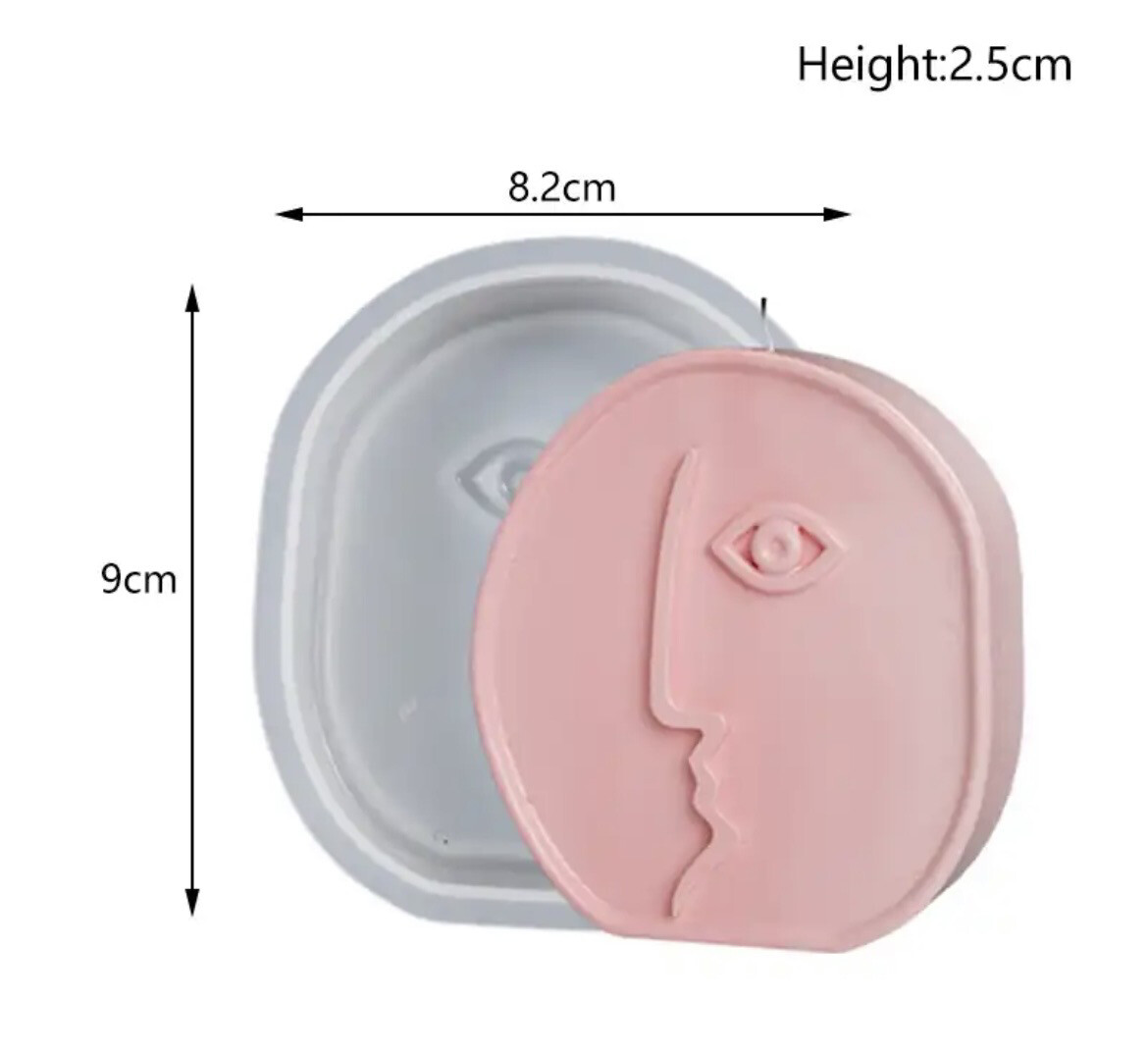 Human Face Silicone Mold