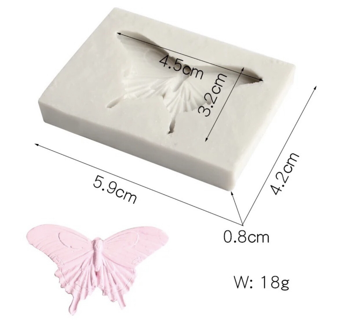 Butterfly Silicone Mold