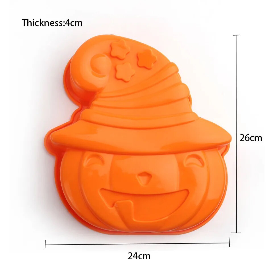 Halloween Pumpkin Silicone Mold