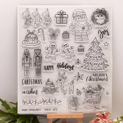 Christmas Stamp Sheet + Plexi Board