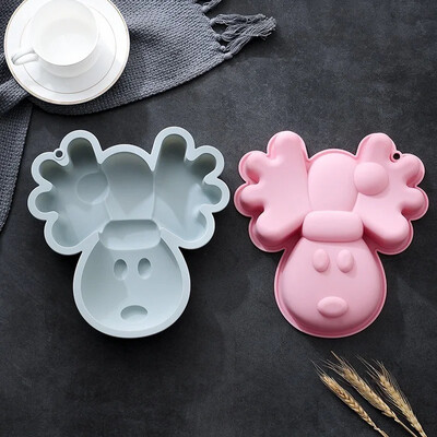 Christmas Reindeer Silicone Mold