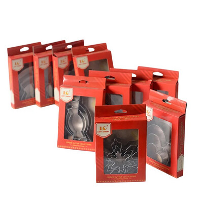 Christmas, snowflake, gingerbread, bell, tree, boot Cookie Cutter Set