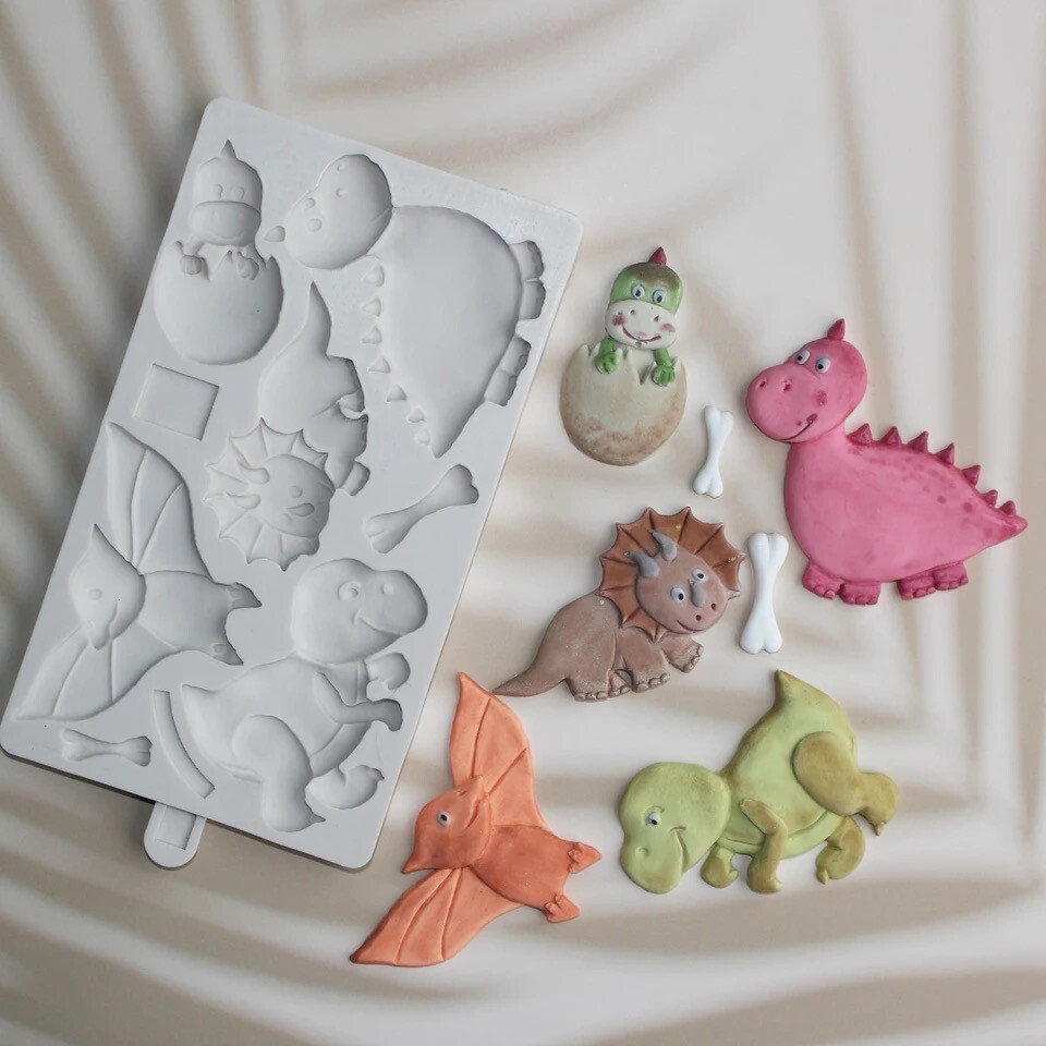 Dinosaur Silicone Mold
