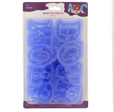 Alphabet Cutter Set Medium Size