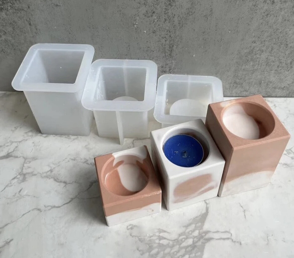 Candle Pot Silicone Mold
