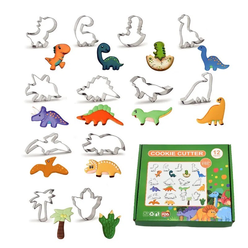 Dinosaur Cookie Cutter Set