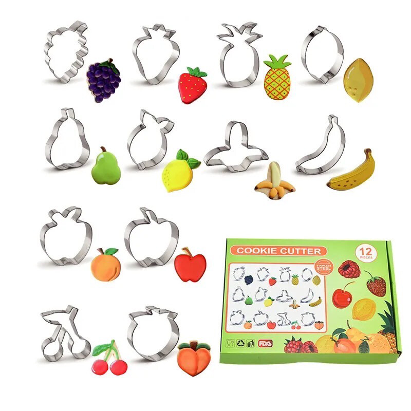 Fruits Cookie Cutter Set