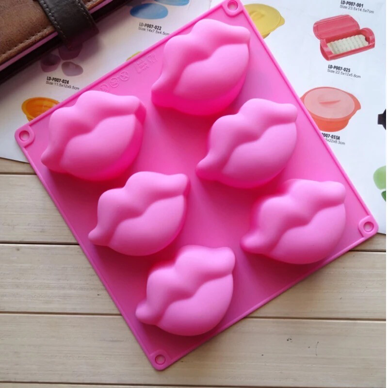 3D Lips Silicone Mold