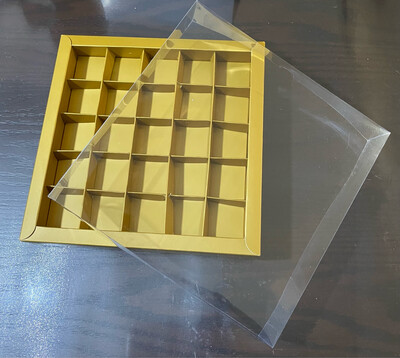 25 Cavity Chocolate Box