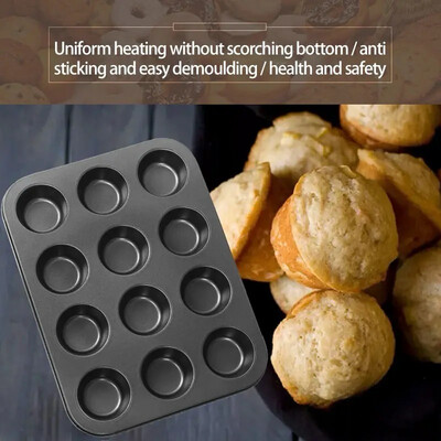 12 Cavity Mini Cupcake Pan  