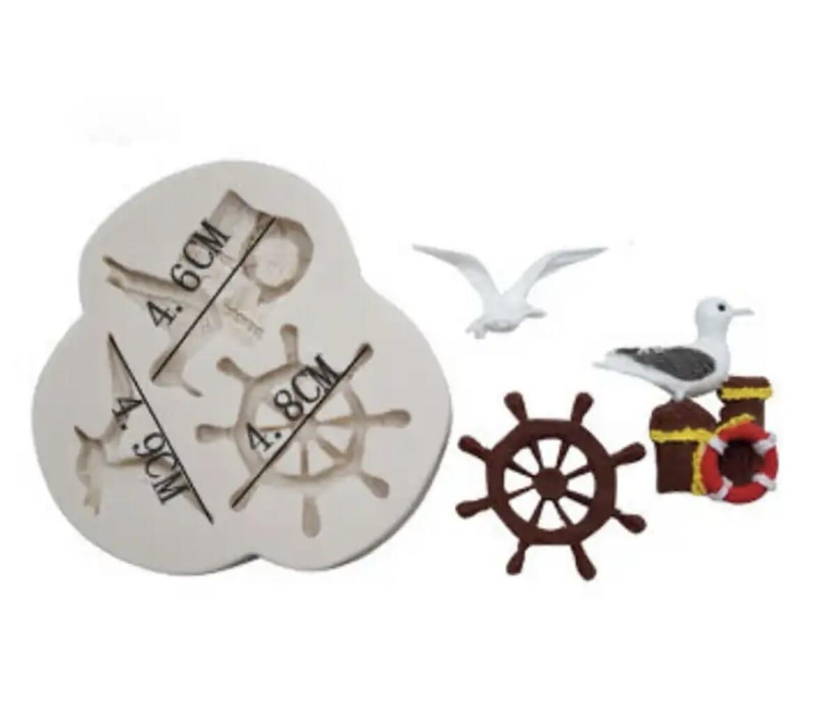 Pirate Sea Silicone Mold