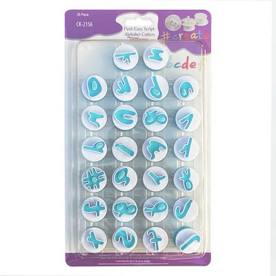 Alphabet Plunger Set 26 Letters Disney Font