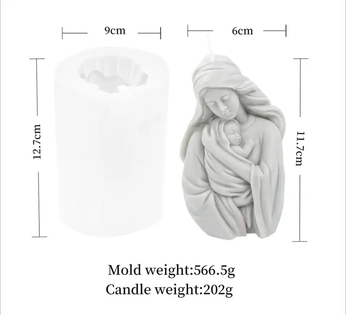 Religious Silicone Mold 