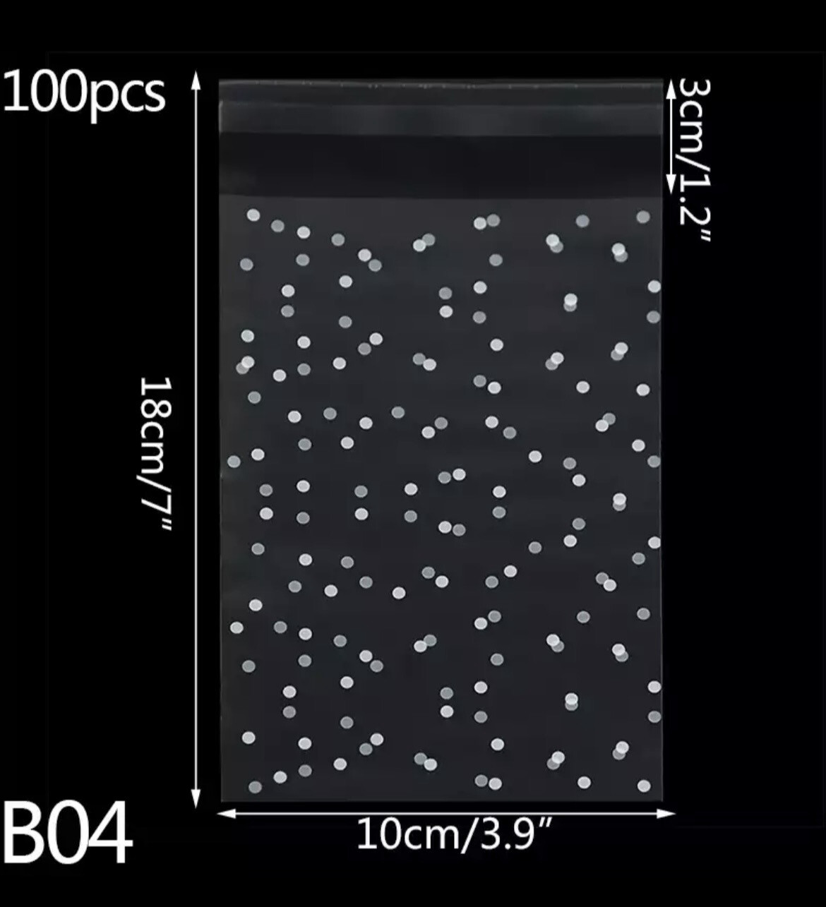 Candy &amp; Cookie Bag ( Lot / 100 Piece)