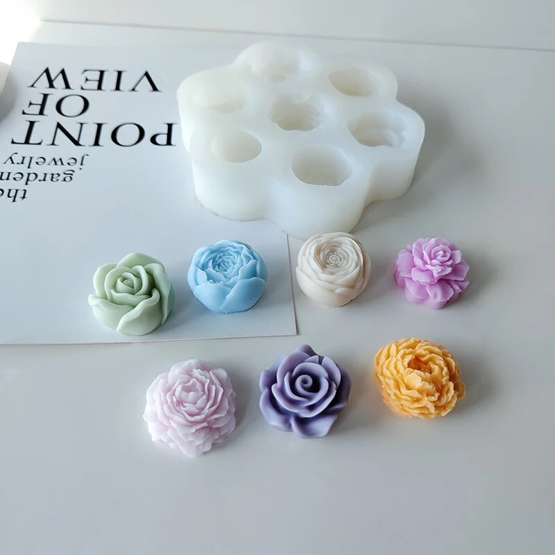 Multi design flower silicone Mold 