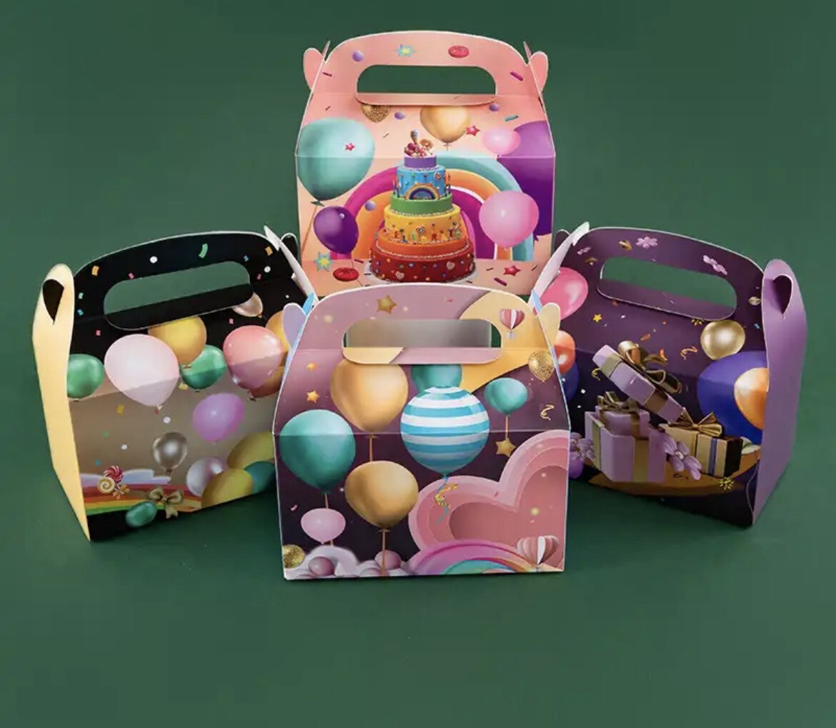 Birthday Gift Box Lot/ 6 pieces 