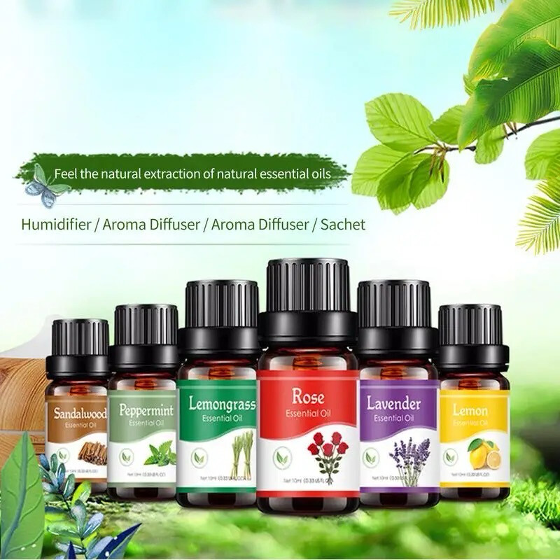 Essential Oils 10ML Pack/6 Pieces