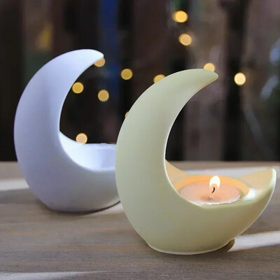 Moon Shape Candle Holder 