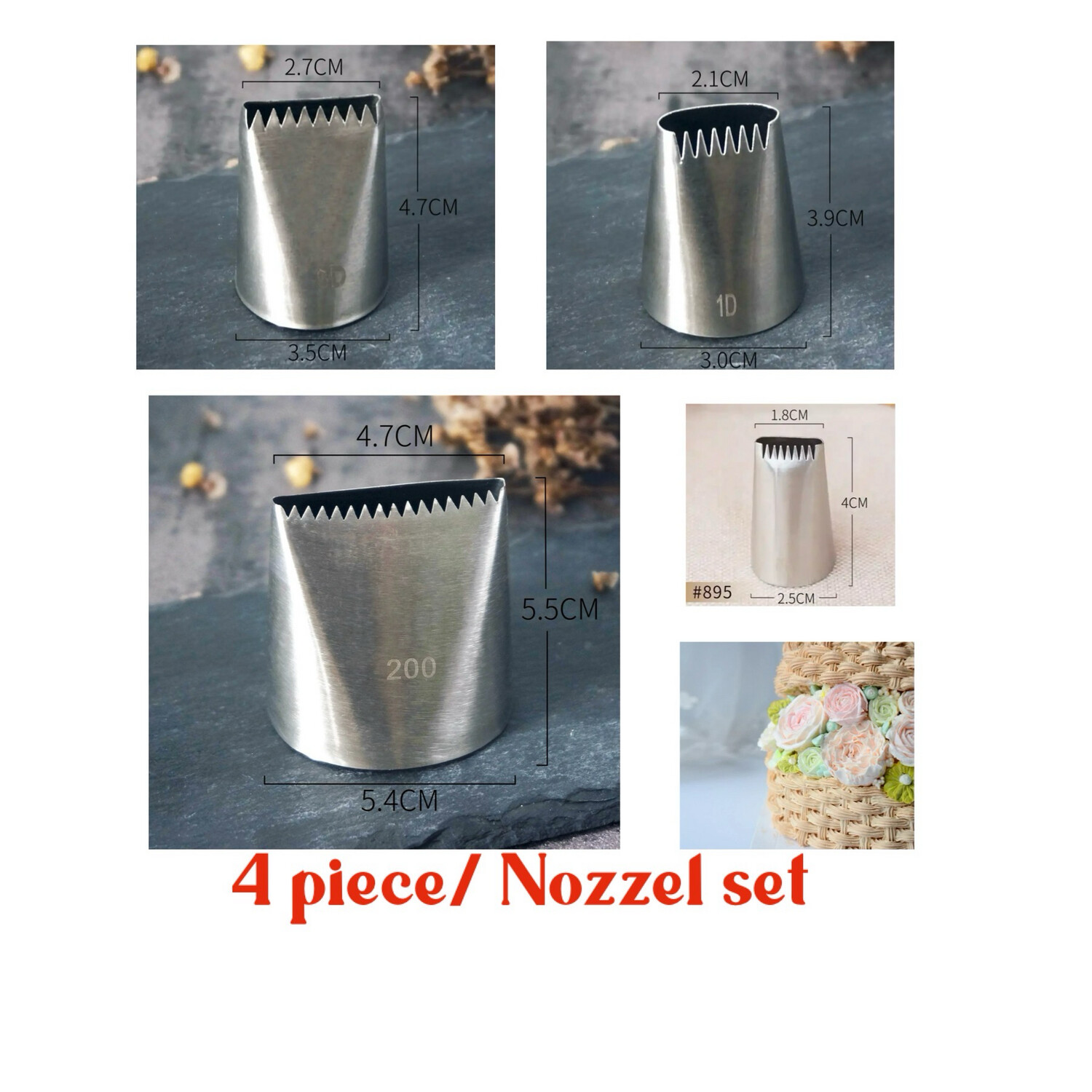 Weave Icing Nozzel 