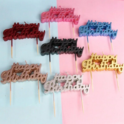Happy Birthday Candles 