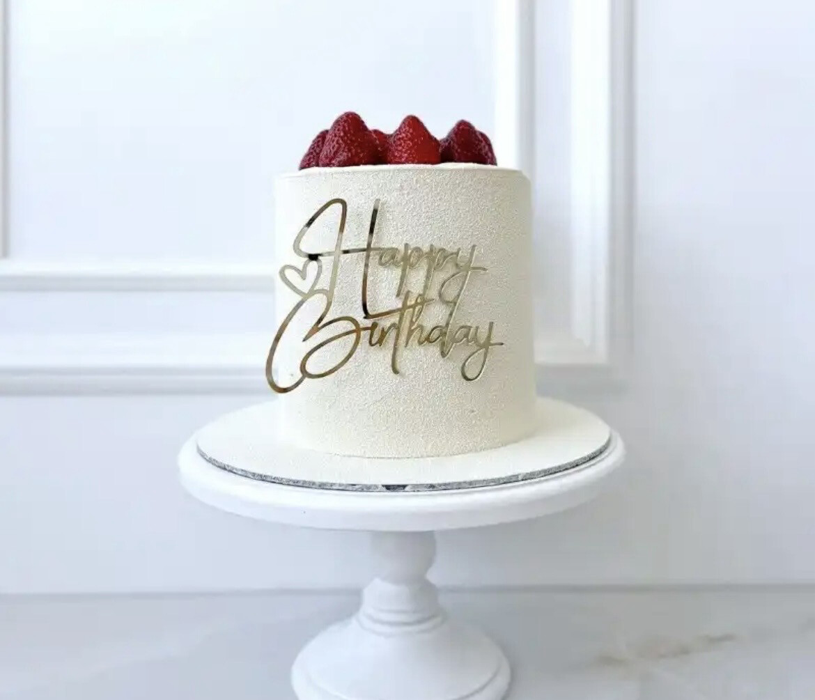 Happy Birthday Topper 