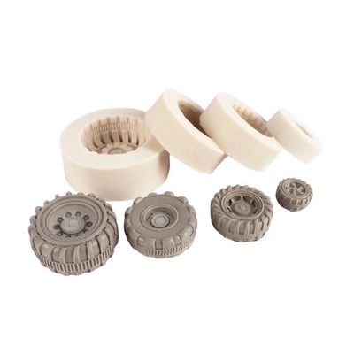 Wheel Silicone Mold set/ 4 pieces 