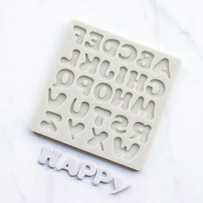 Alphabet Silicone Mold