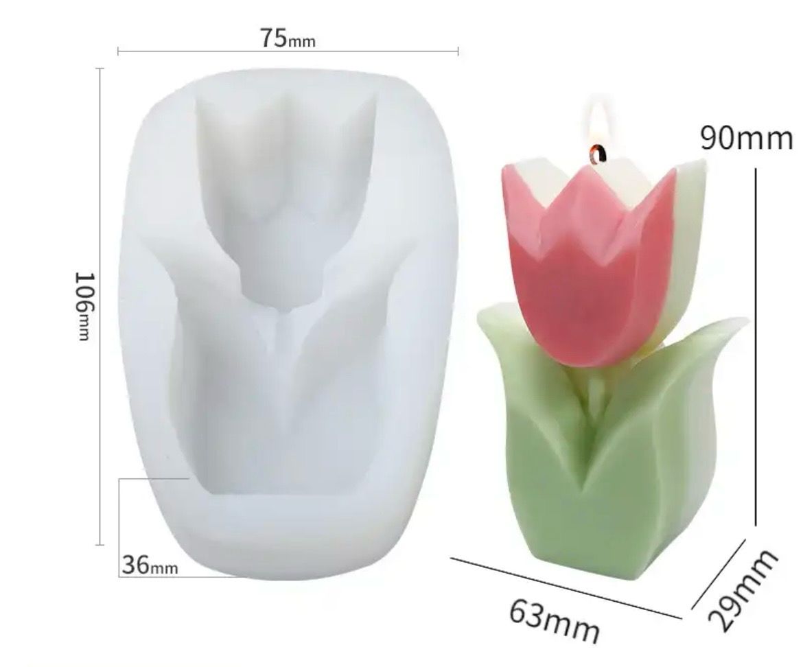 Tulip Silicone Mold