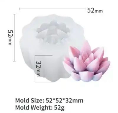 Cactus Flower Silicon Mold