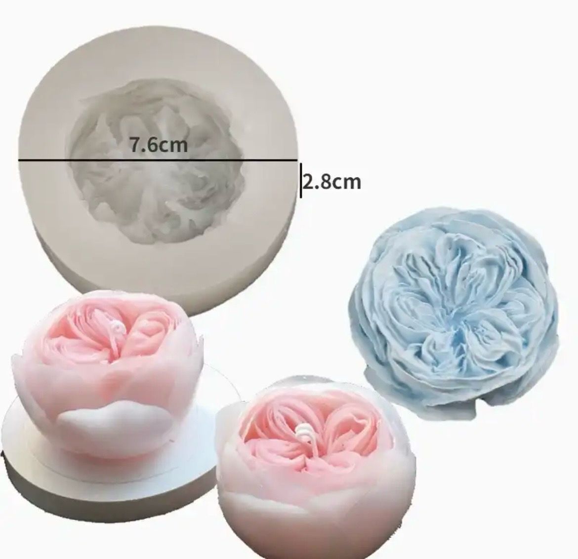 Single Flower Silicone Mold