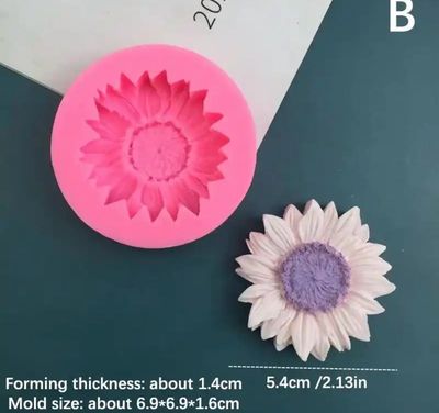 Daisy Flower Silicone Mold 