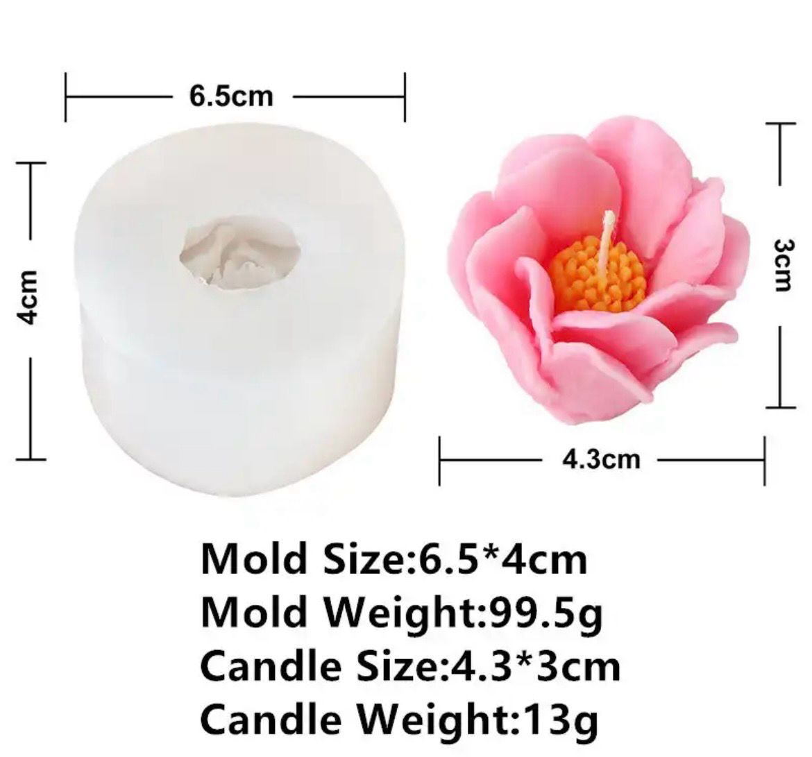 Single Flower Silicone Mold