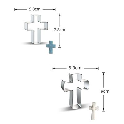 Cross Cookie Cutters 