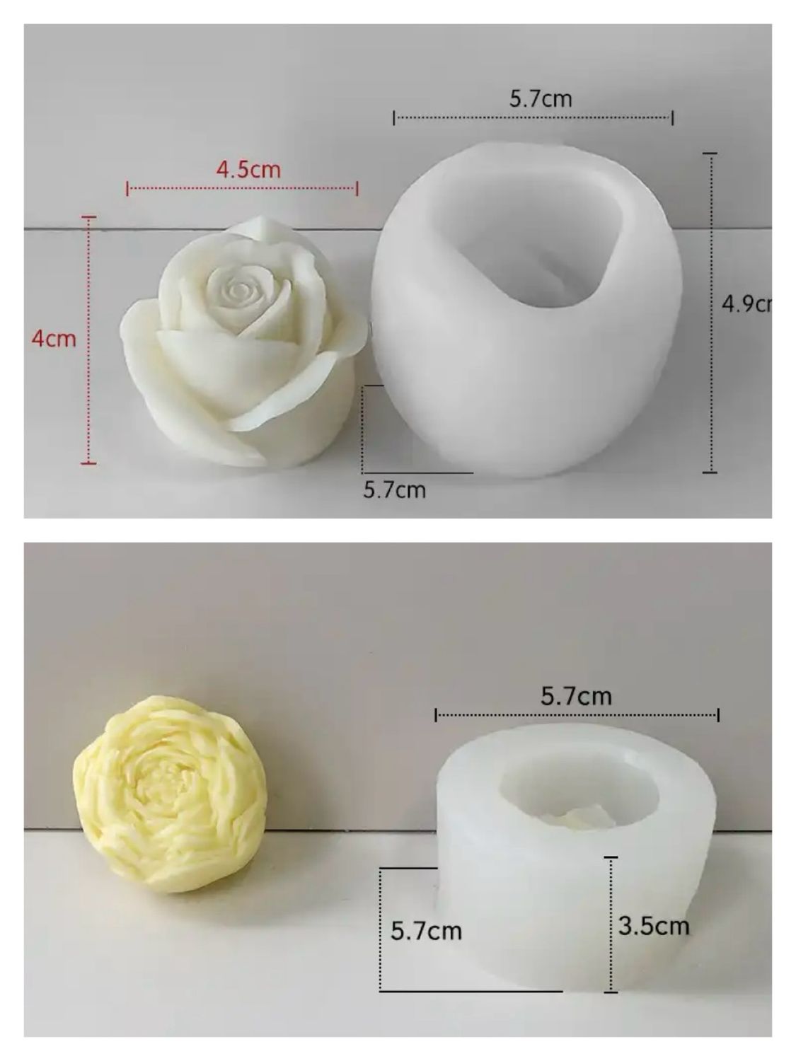 3D Flower Silicone Mold 