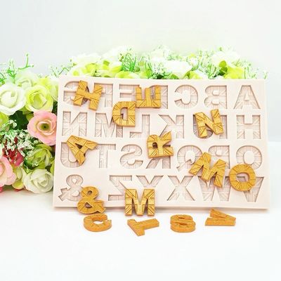 Alphabet Silicone Mold 