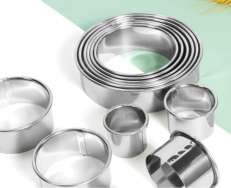 Stainless Circle Round Cutter Set