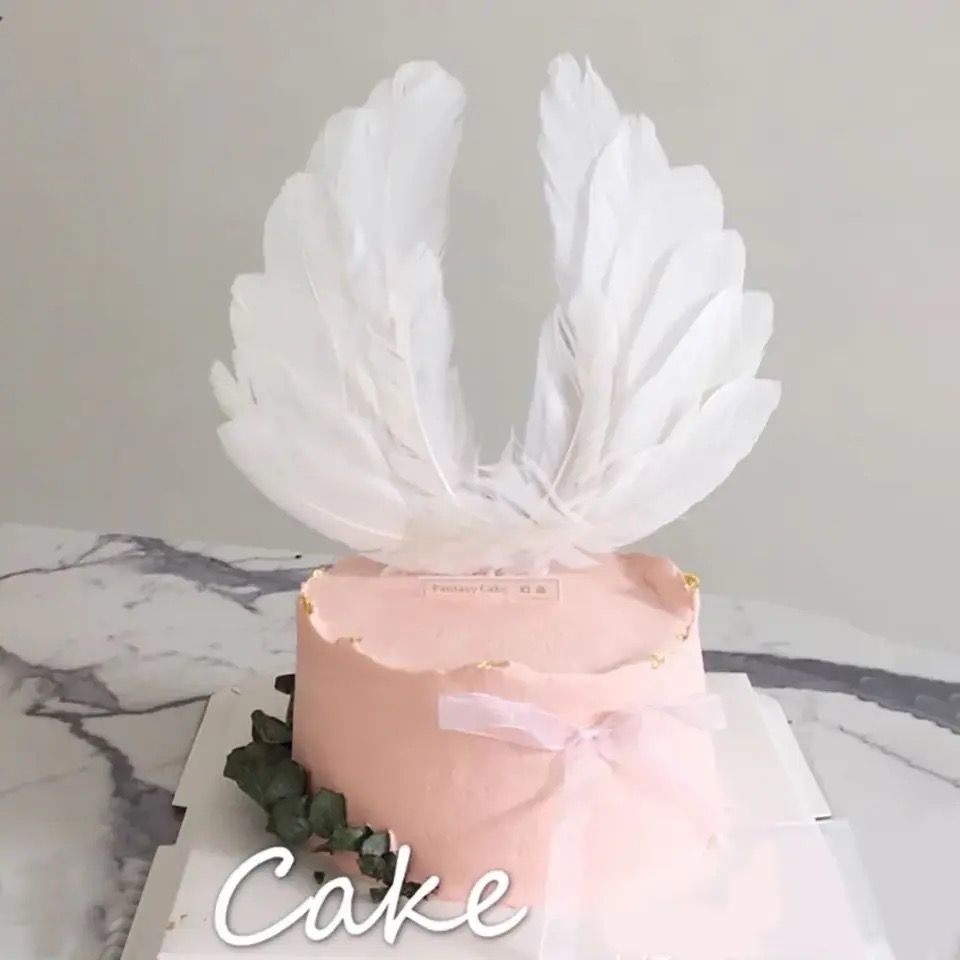 Feather Wings Cake Topper 