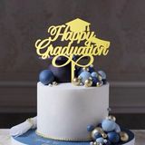 Cake Topper Happy Graduation 