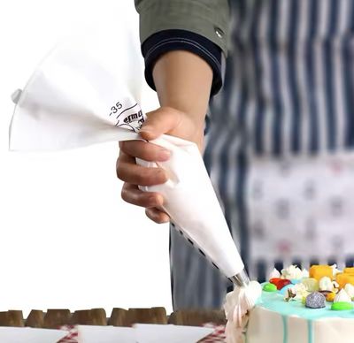 Food Grade Reusable Cotton Icing Pipping Bag 