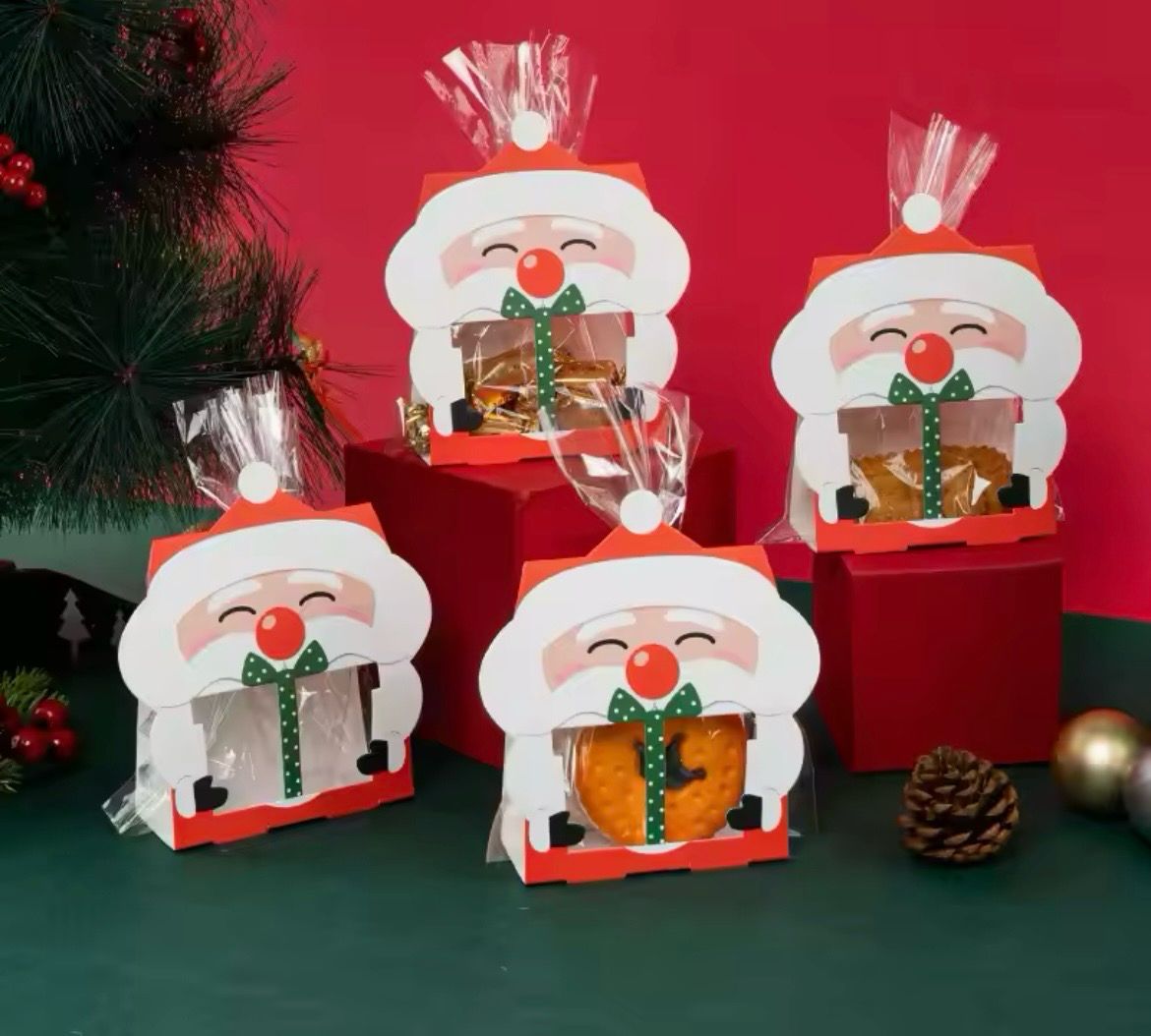 Christmas Candy Box (Bag+ Box) Lot/ 8 sets