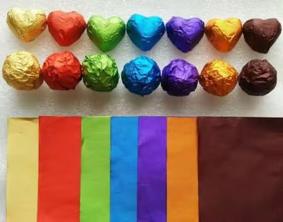 Chocolate Foil Wrapping (100 Pieces )