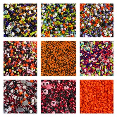 Edible Halloween Sprinkles Mix  ( 100/g )