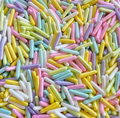 Edible Colorful Rod Mix Sprinkles ( 100/g )