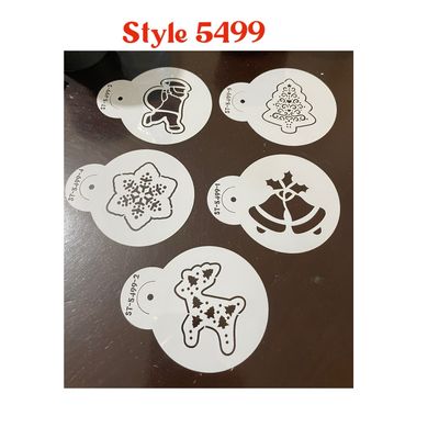 Christmas Stencil Set/ 5 pieces 